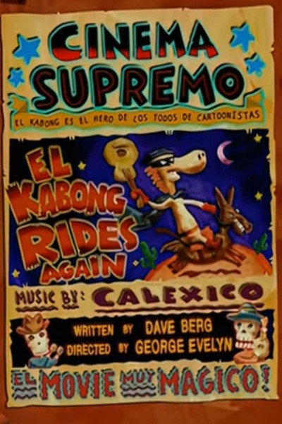 Póster de El Kabong Rides Again