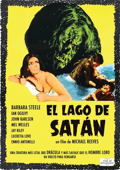 Póster de El lago de Satán
