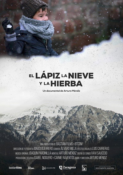 Póster de El lápiz, la nieve y la hierba