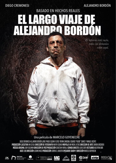 Póster de El largo viaje de Alejandro Bordón