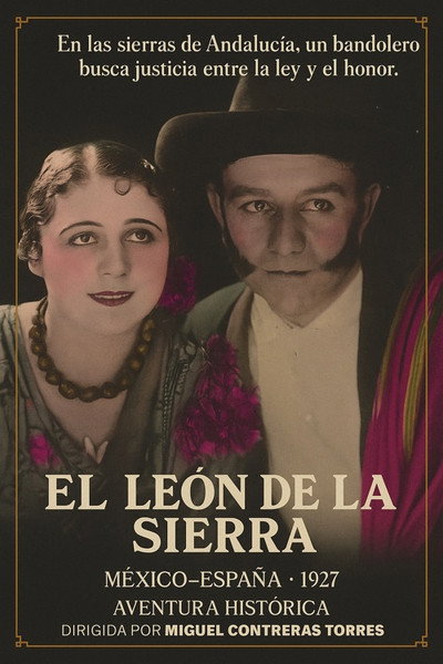 Póster de El león de Sierra Morena