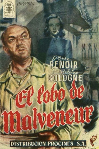 Póster de El lobo de Malveneur