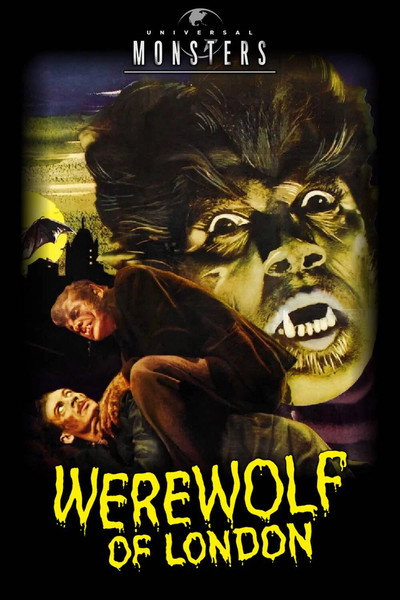 Póster de El lobo humano de Londres