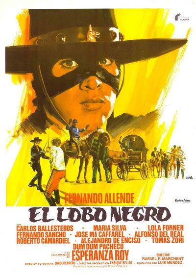 Póster de El lobo negro
