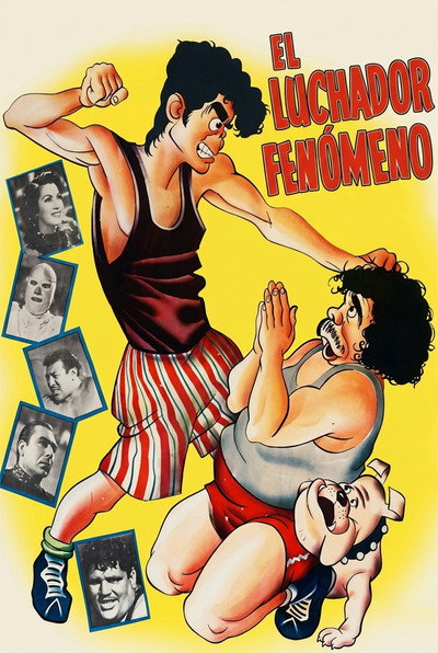 Póster de El luchador fenómeno