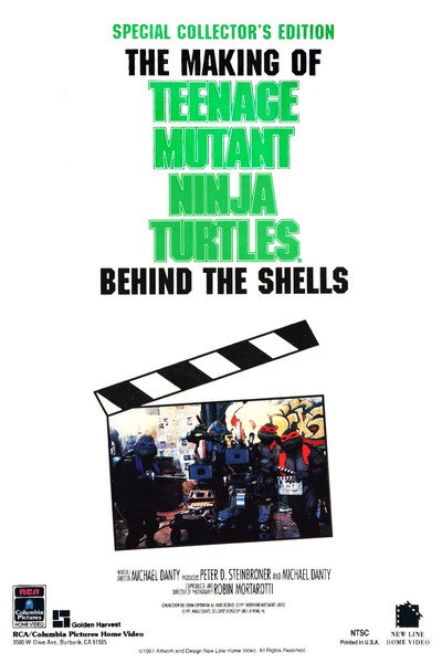 Póster de El Making of de Las Tortugas Ninja: Detrás de los caparazones
