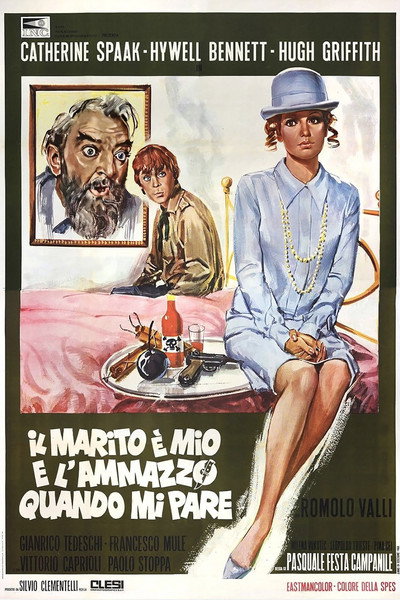 Póster de El marido es mío y lo mato cuando me parece