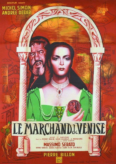 Póster de El mercader de Venecia