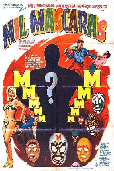 Póster de El mil máscaras