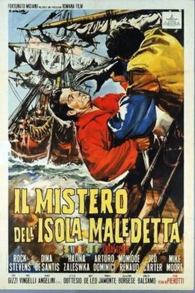 Póster de El misterio de la isla maldita