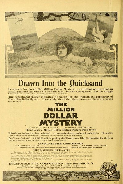 Póster de El misterio del millón de dólares
