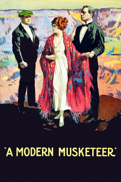 Póster de El moderno mosquetero