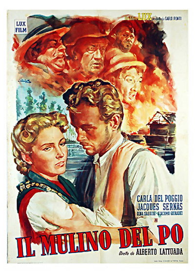 Póster de El molino del Po