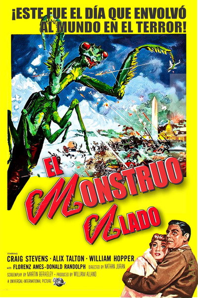 Póster de El monstruo alado