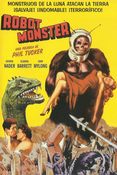 Póster de El monstruo de Marte