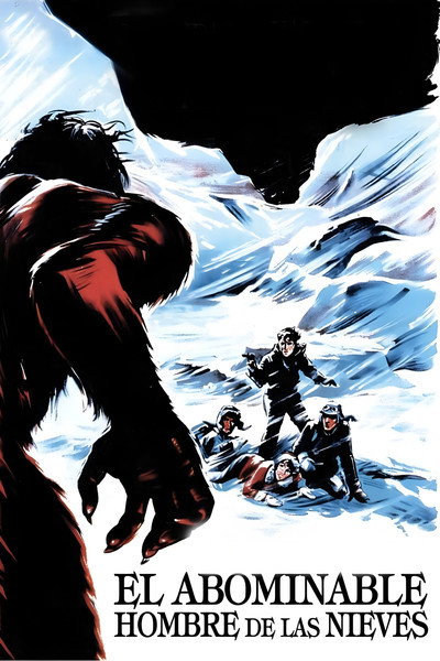 Póster de El monstruo del Himalaya