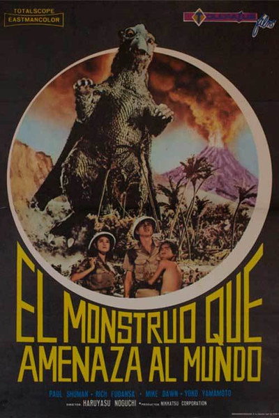 Póster de El monstruo que amenaza al mundo