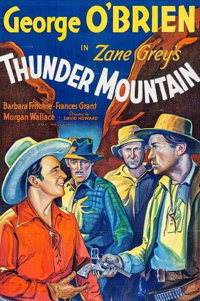 Póster de El monte atronador