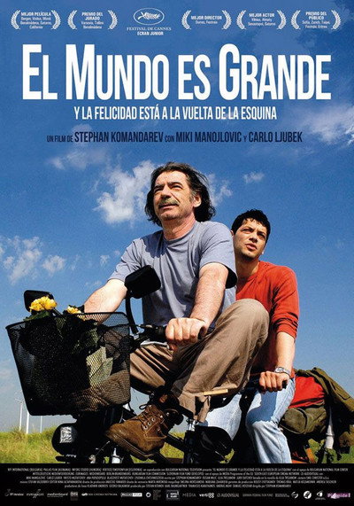 Póster de El mundo es grande y la felicidad se esconde en cualquier esquina