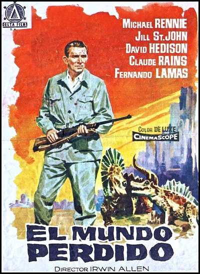Póster de El mundo perdido