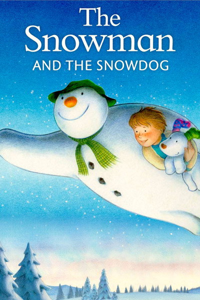 Póster de El muñeco de nieve y el perro de nieve