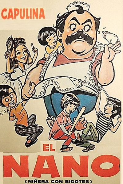 Póster de El nano: Niñera con bigotes