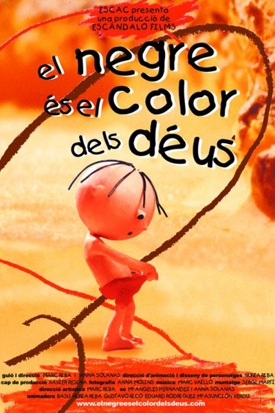 Póster de El negro es el color de los dioses