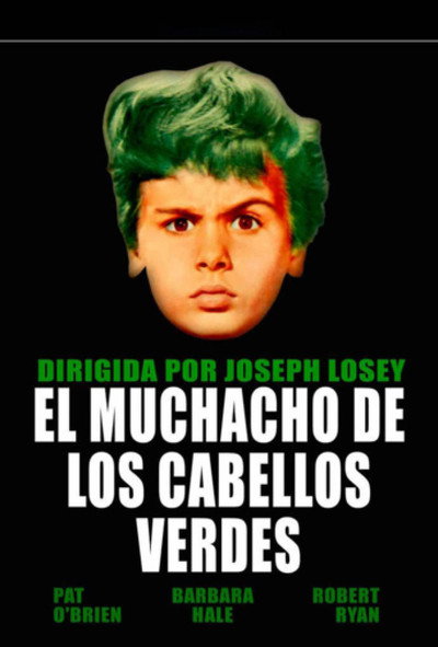 Póster de El niño del cabello verde
