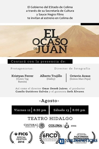 Póster de El ocaso de Juan