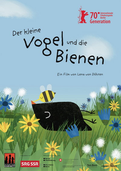Póster de El pajarito y las abejas