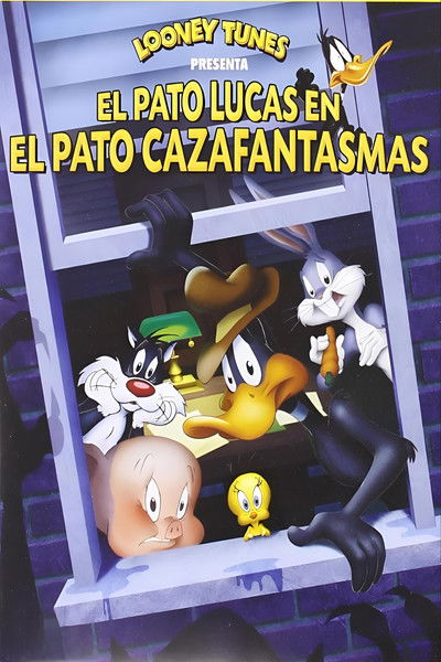 Póster de El Pato Lucas en el pato Cazafantasmas