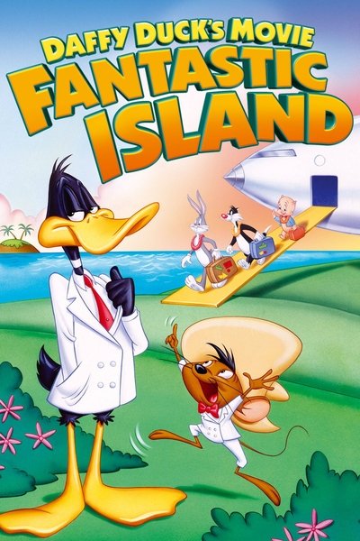 Póster de El pato Lucas en la isla fantástica