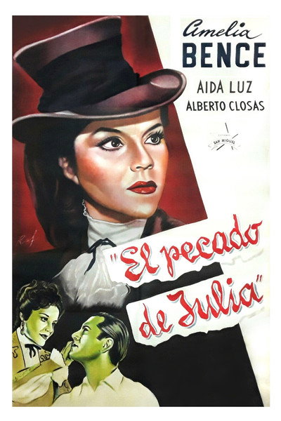 Póster de El pecado de Julia