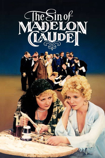 Póster de El pecado de Madelon Claudet