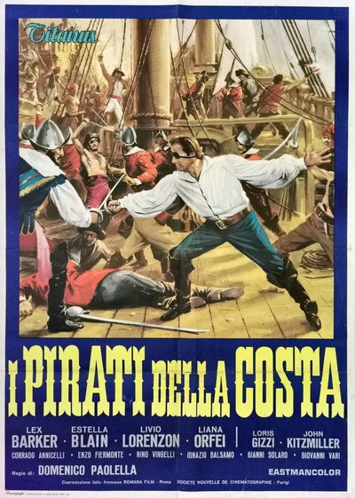 Póster de El pirata de la costa