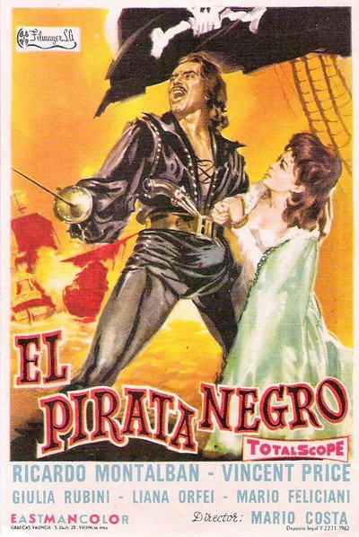 Póster de El pirata negre
