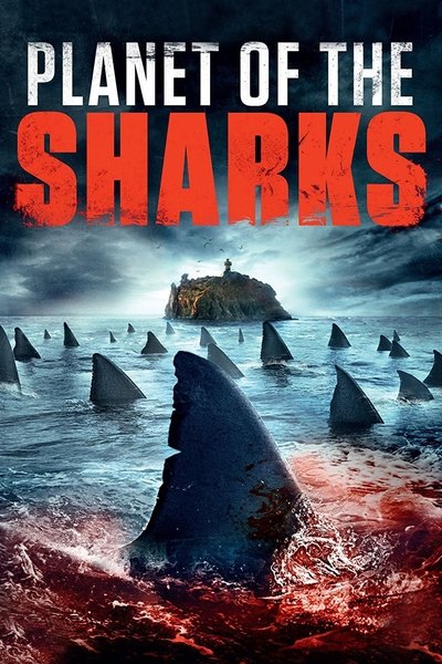 Póster de El planeta de los tiburones