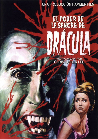 Póster de El poder de la sangre de Drácula