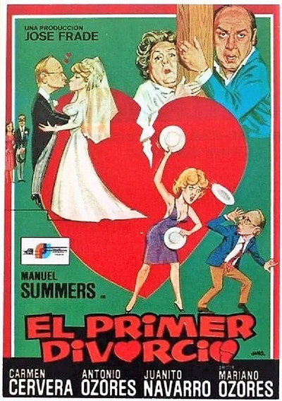 Póster de El primer divorcio