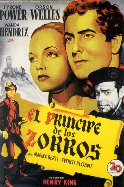 Póster de El príncipe de los zorros