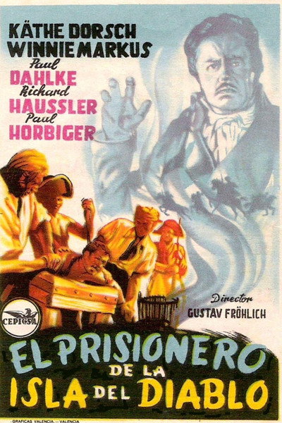 Póster de El prisionero de la Isla del Diablo