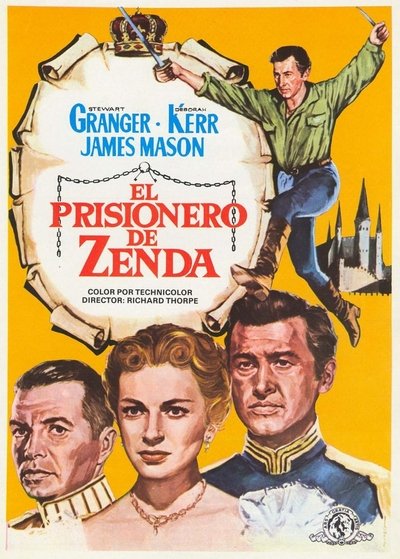 Póster de El prisionero de Zenda