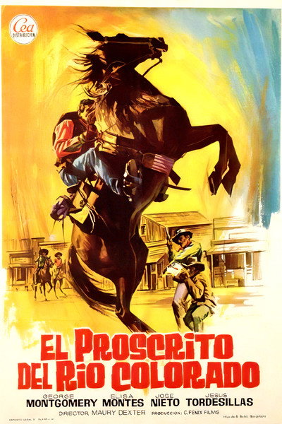 Póster de El proscrito del río Colorado