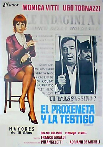Póster de El proxeneta y la testigo