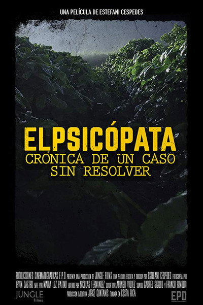 Póster de El psicópata, crónica de un caso sin resolver