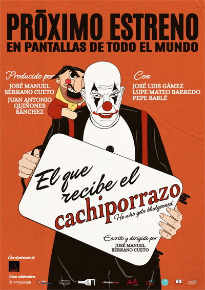 Póster de El que recibe el cachiporrazo