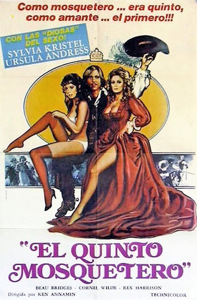 Póster de El quinto mosquetero