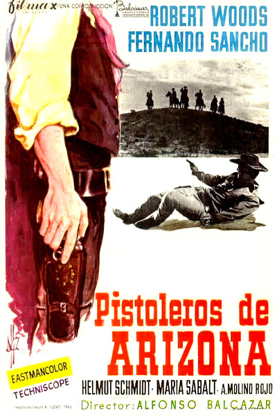 Póster de El rancho de los implacables
