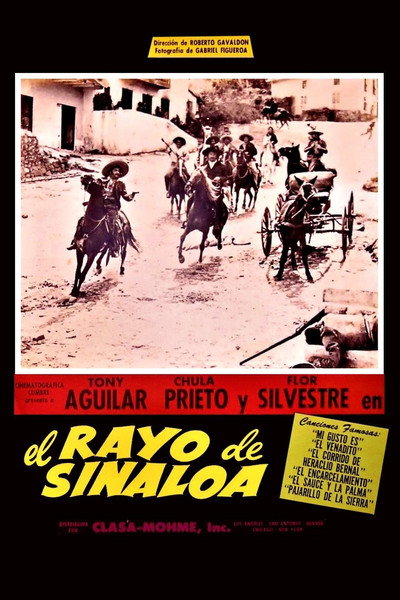 Póster de El rayo de Sinaloa (La venganza de Heraclio Bernal)
