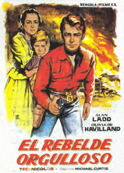 Póster de El rebelde orgulloso